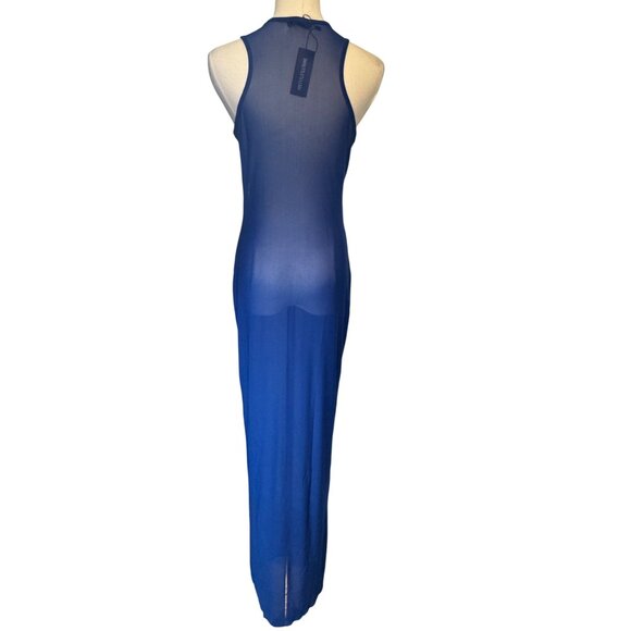 PrettyLittleThing Blue Maxi Dress - Picture 9 of 14